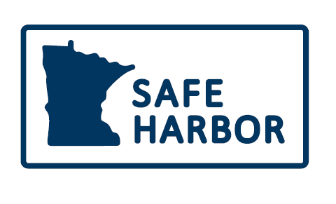 Shape of Minnesota Safe Harbor logo