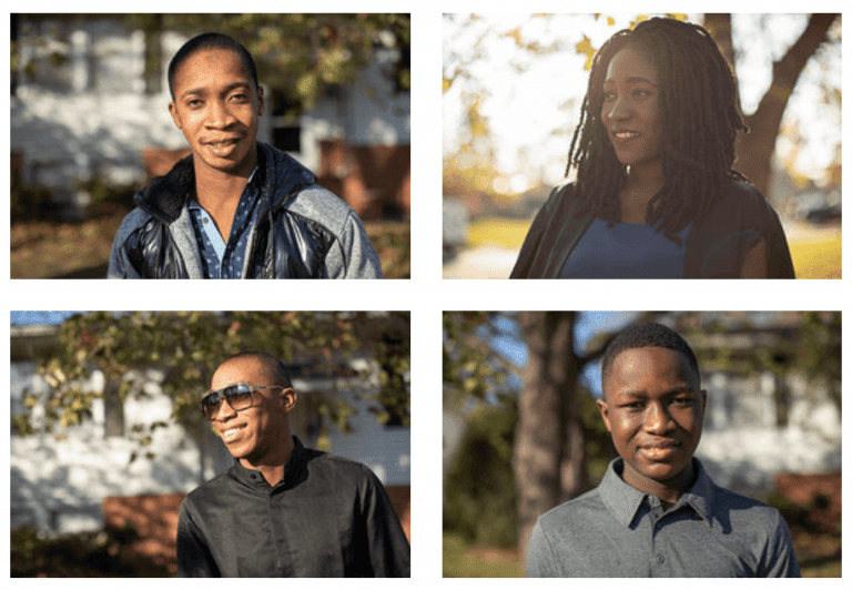 Fatumata's childen - clients of International Institute of Minnesota