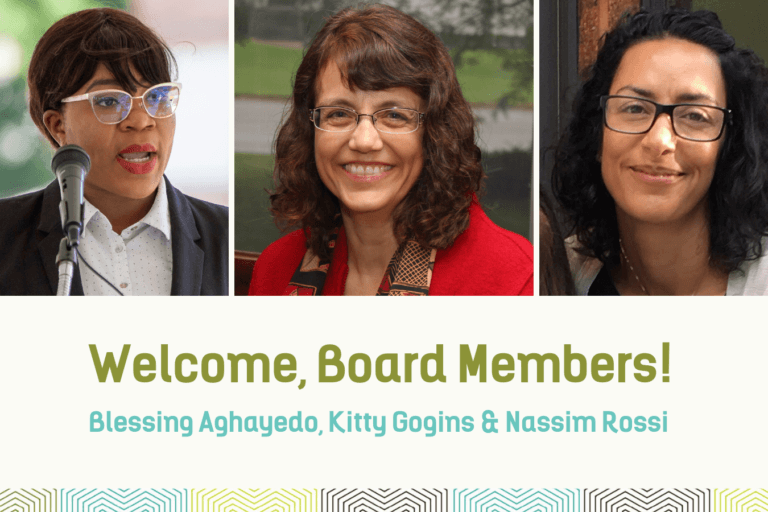 Welcome, board members!