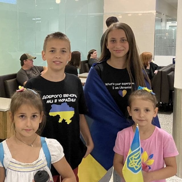group of children smiling