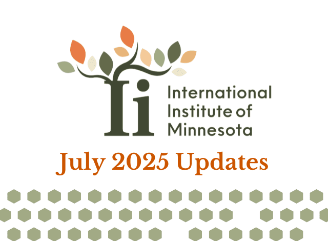 International Institute of Minnesota logo of a tree