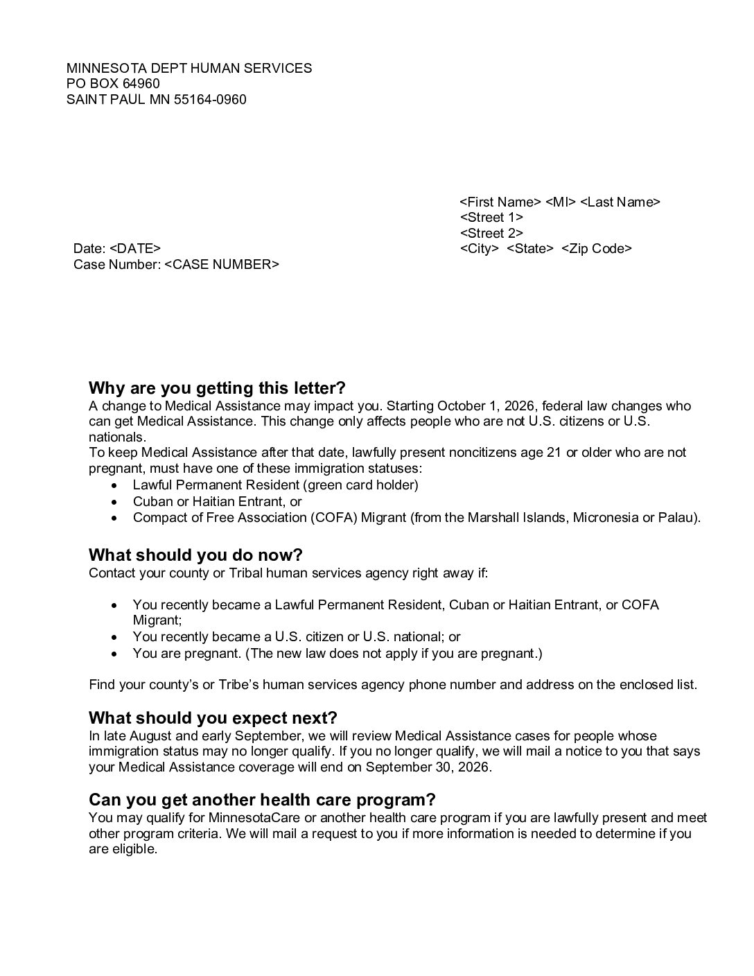 Letter